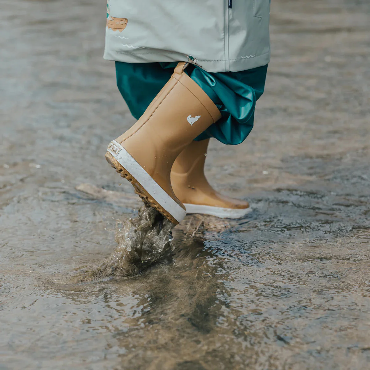 Crywolf Rain Boots - Tan - Image 3