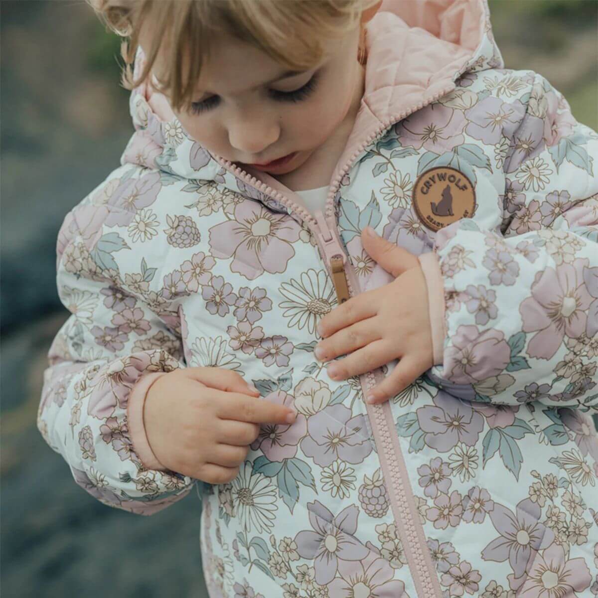 Crywolf Reversible Eco-Puffer Daisy Floral - Image 5