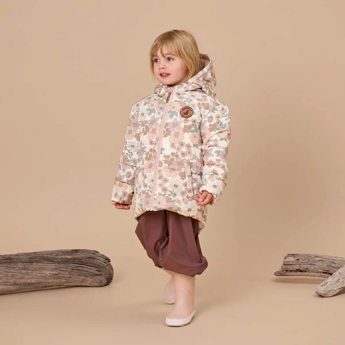 Crywolf Reversible Eco-Puffer Daisy Floral - Image 7