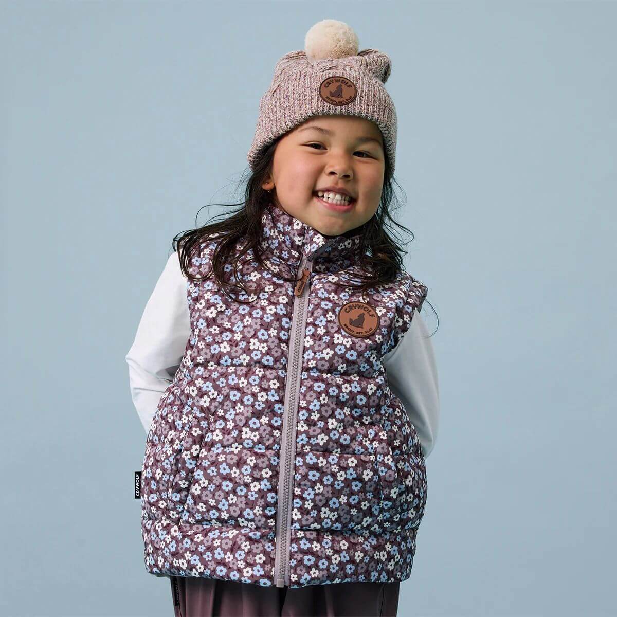 Crywolf Reversible Vest Flower Fields - Image 6