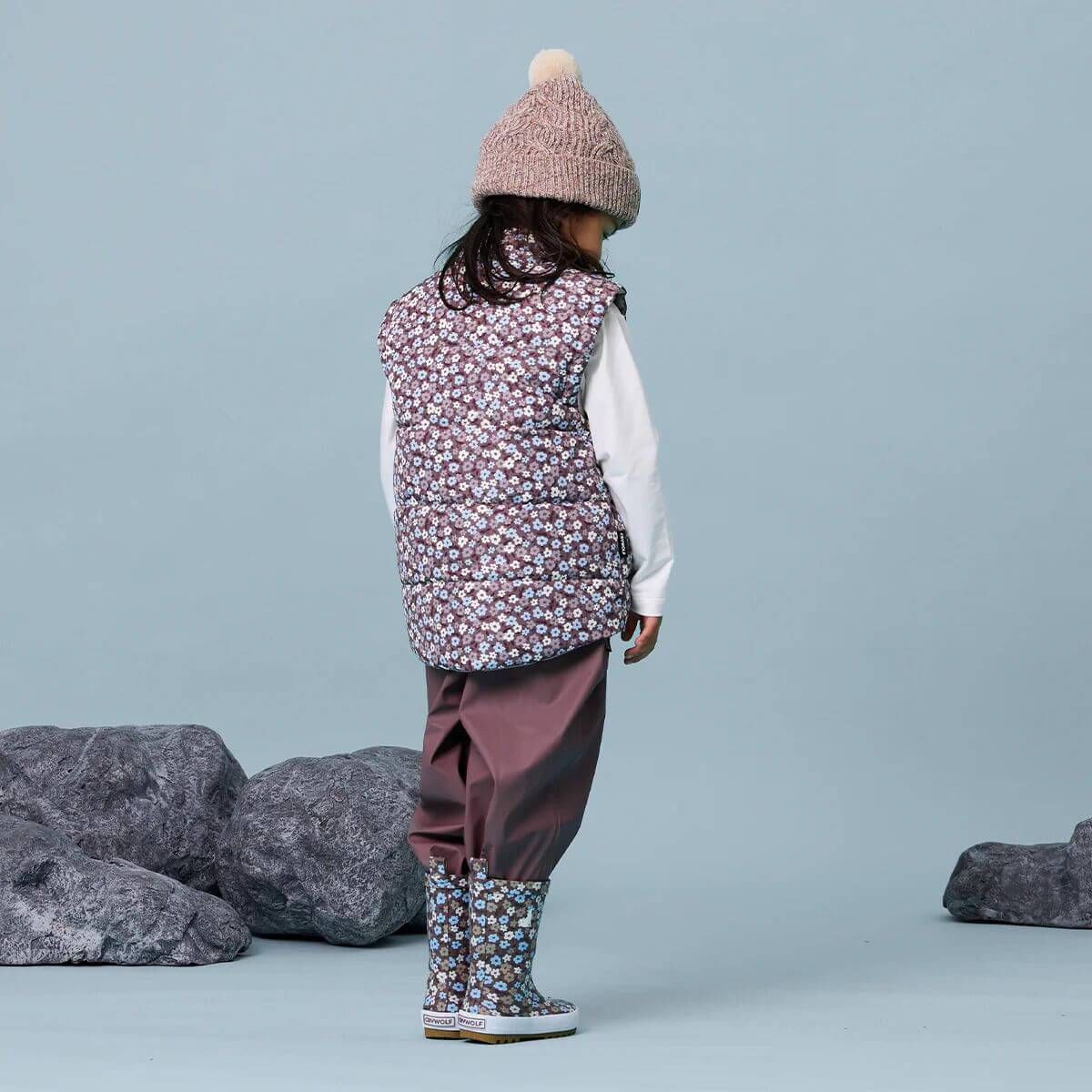 Crywolf Reversible Vest Flower Fields - Image 7