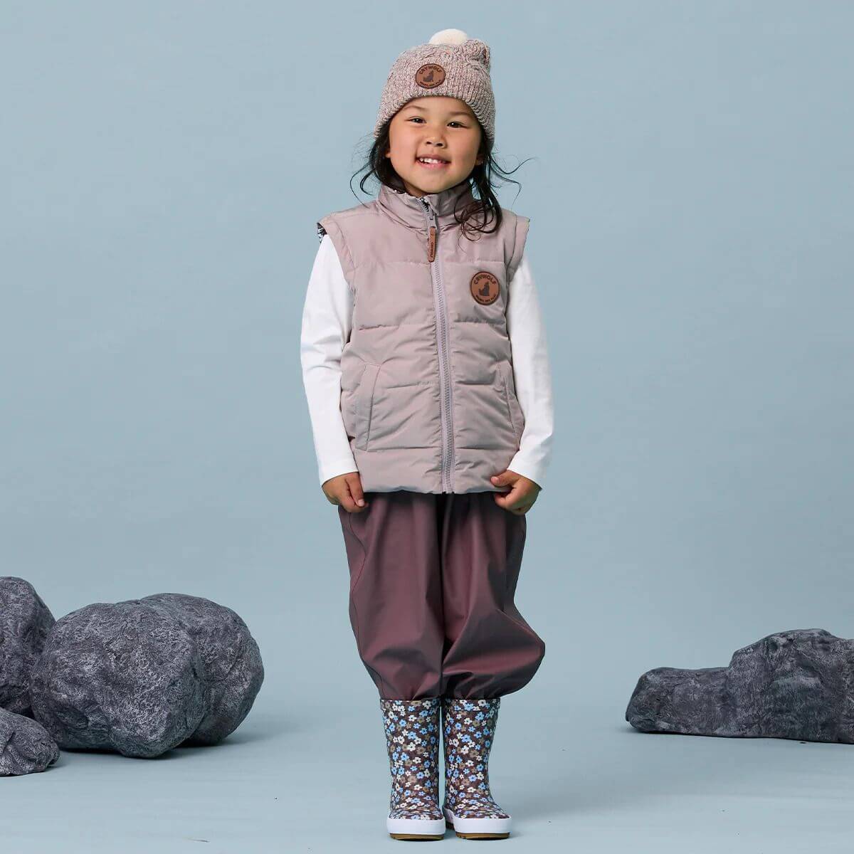 Crywolf Reversible Vest Flower Fields - Image 8