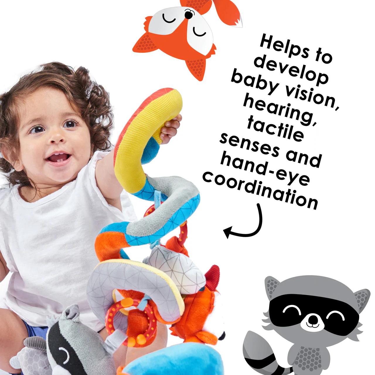 Diono Character Activity Spiral Toy - Image 5