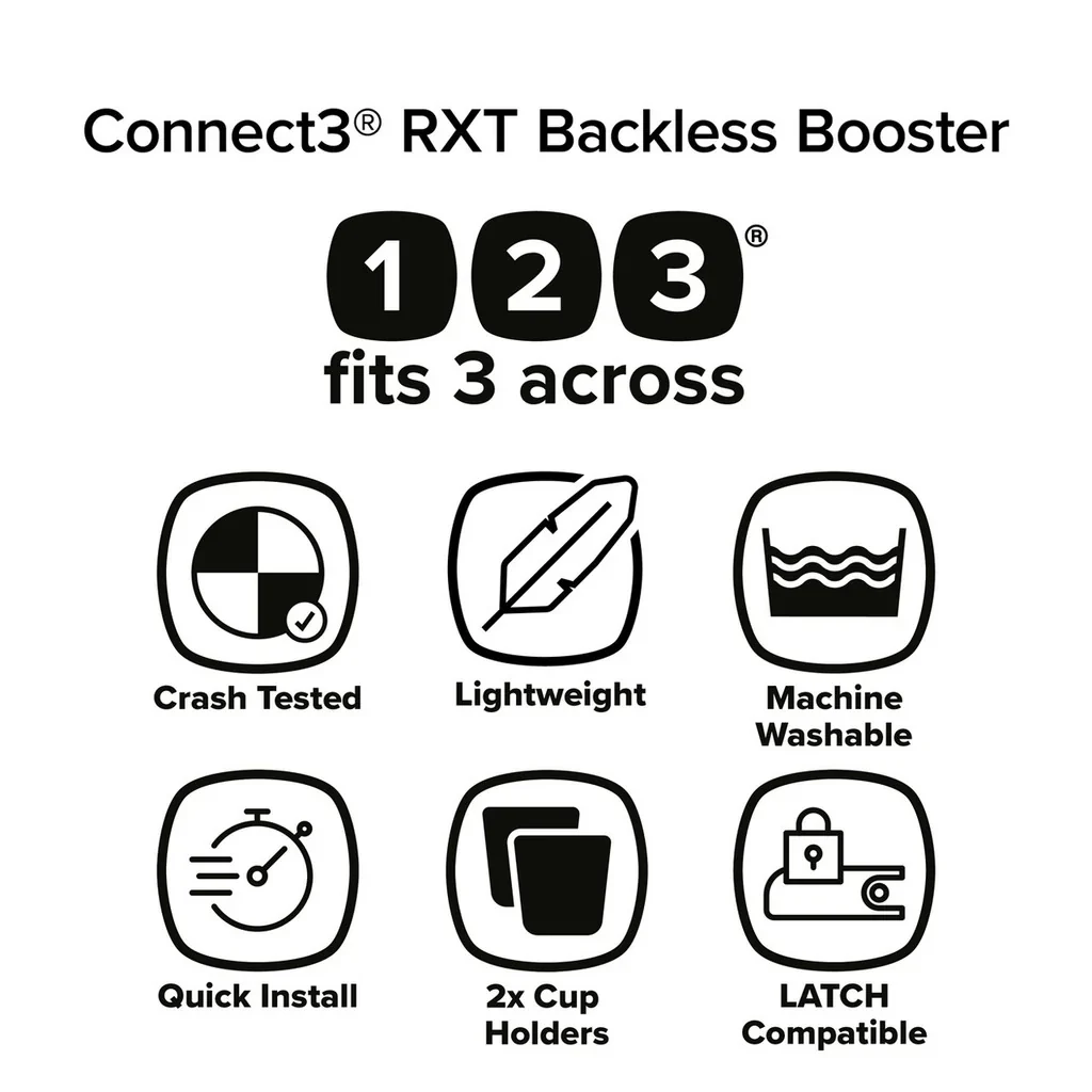 Diono Connect3® RXT Backless Booster - Image 6