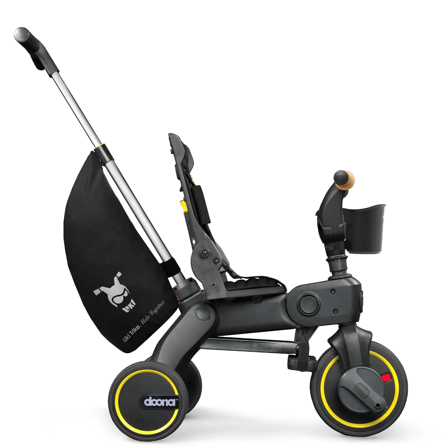 Doona Liki Trike S5 Deluxe - Nitro Black - Image 3
