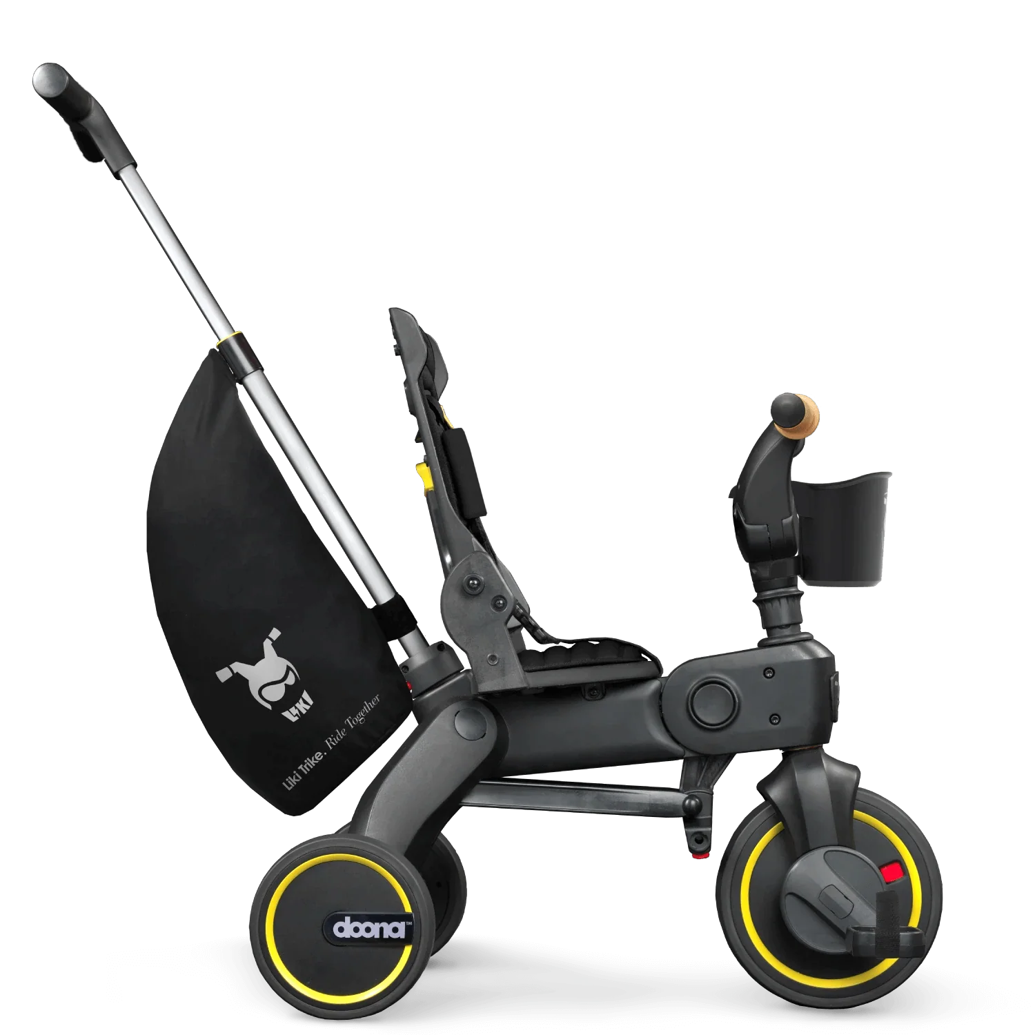Doona Liki Trike S5 Deluxe - Nitro Black - Image 4