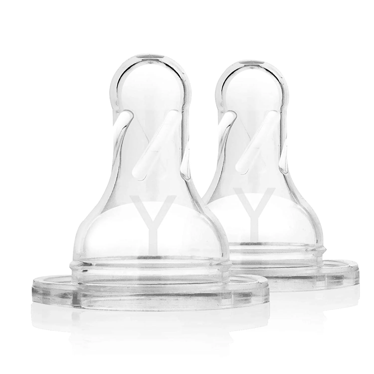 Dr Brown's Narrow Neck Y Cut Teats 2pk (9mths+) - Image 2