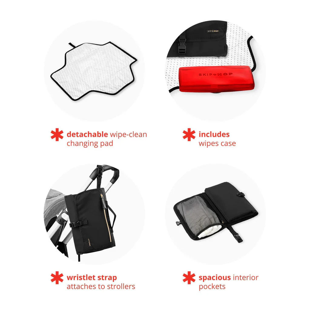 Skip Hop Envi Luxe Pronto Signature Changing Station - Eco Black - Image 2