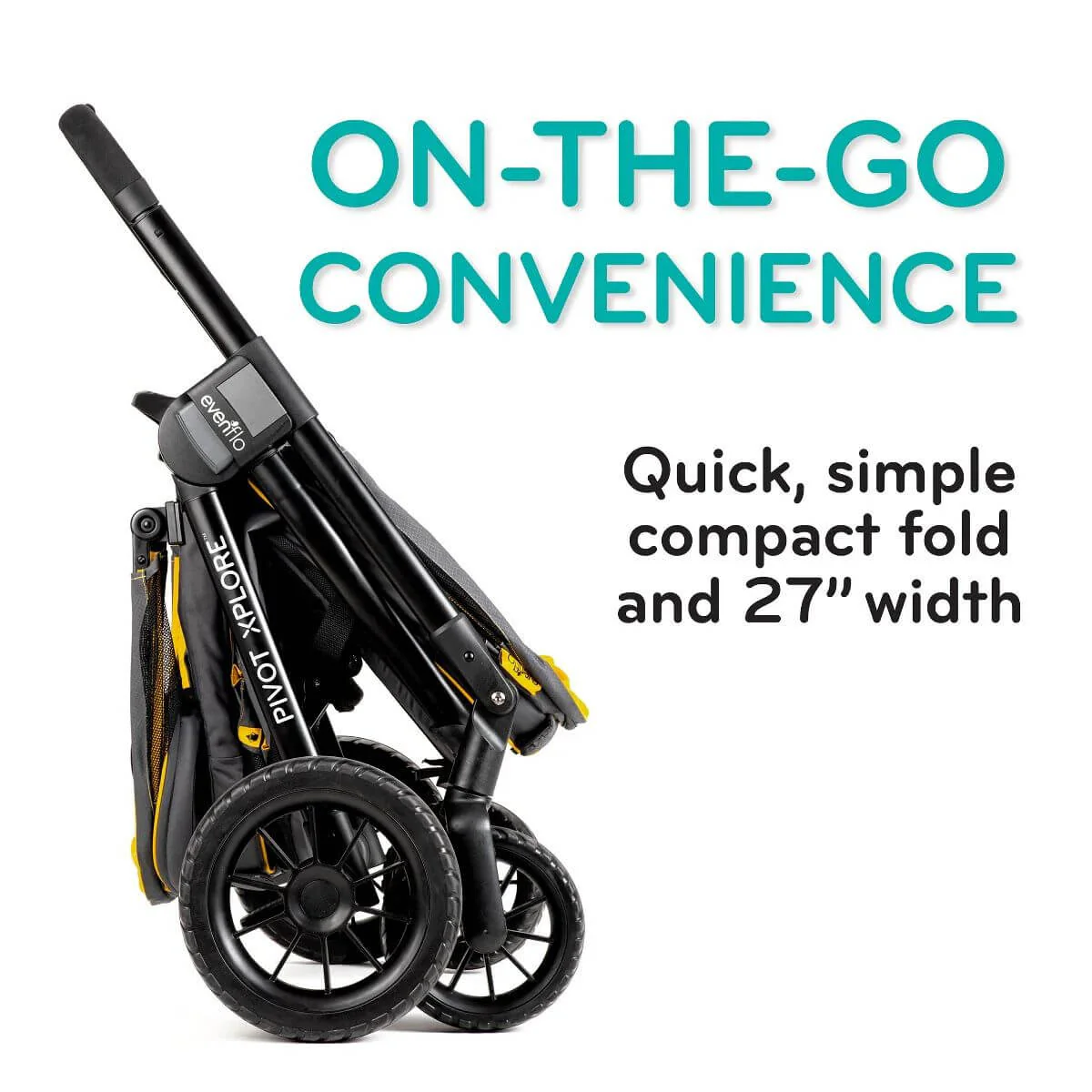 Evenflo Pivot Xplore All-Terrain Stroller Wagon - Image 7