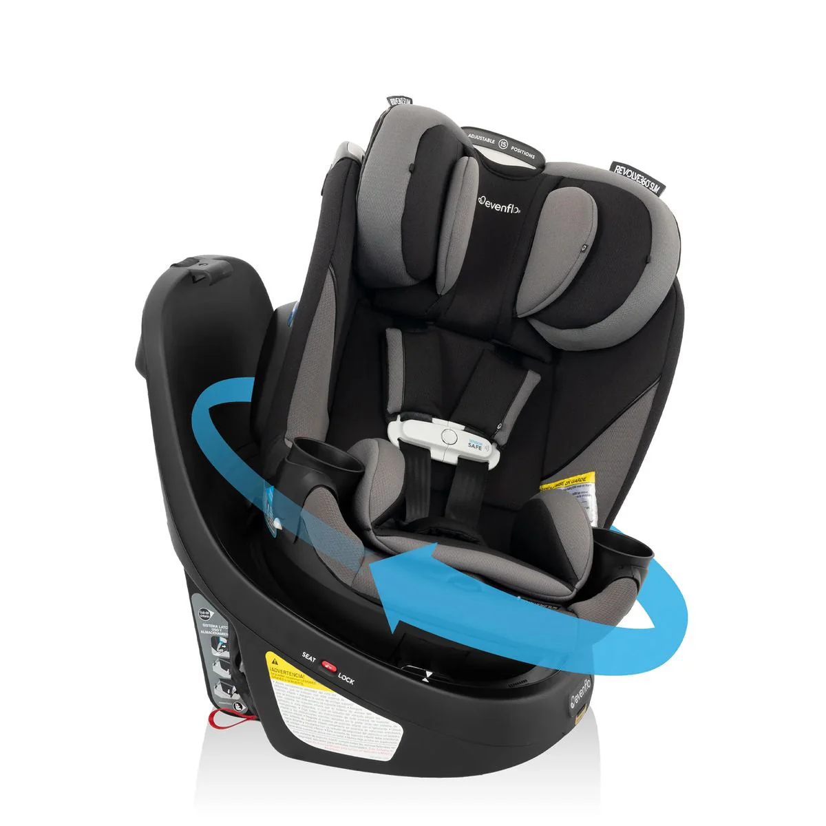 Evenflo® Gold Revolve360™ Slim with SensorSafe