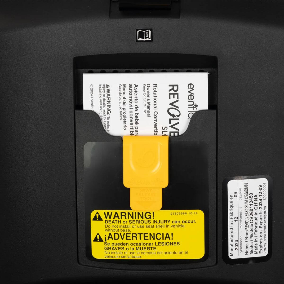 Evenflo® Gold Revolve360™ Slim with SensorSafe - Image 14