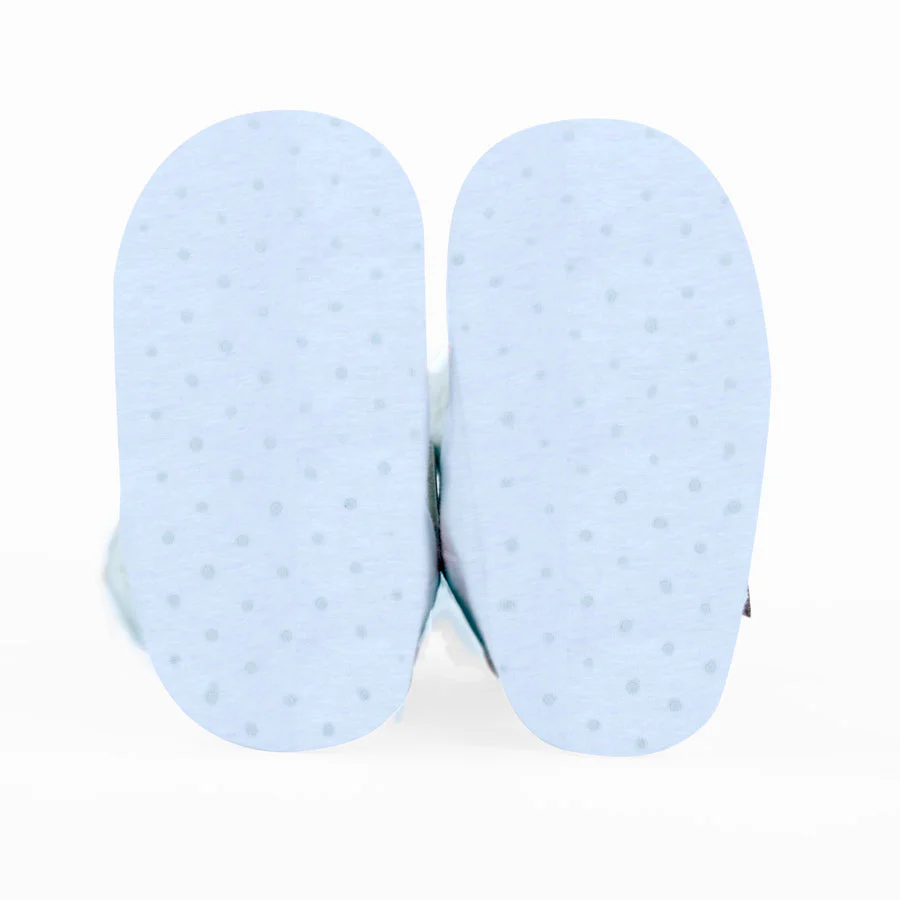 Bedhead Fleecy Winter Booties - Baby Blue Marle - Image 5