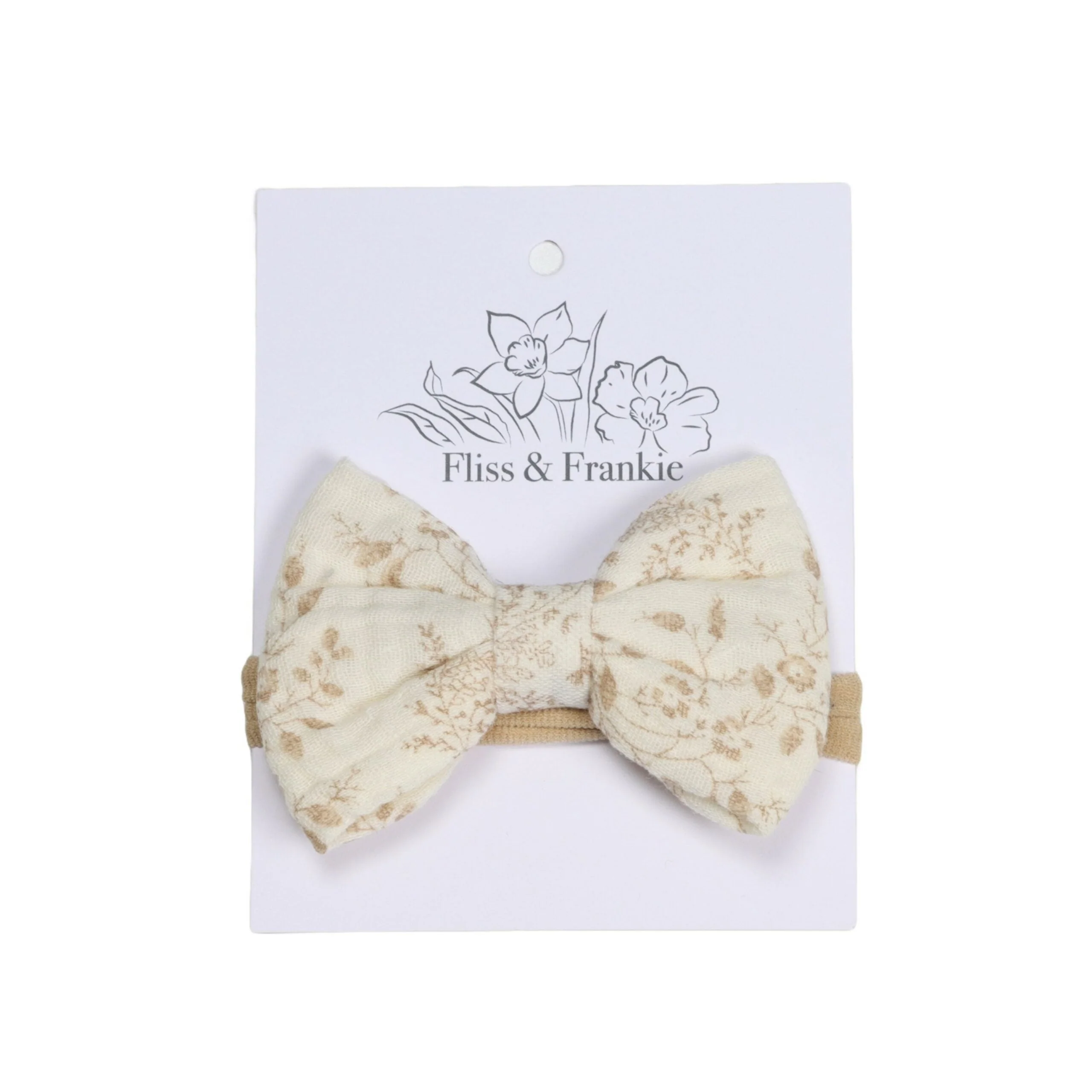 Fliss & Frankie Muslin Bow Headbands - Image 10