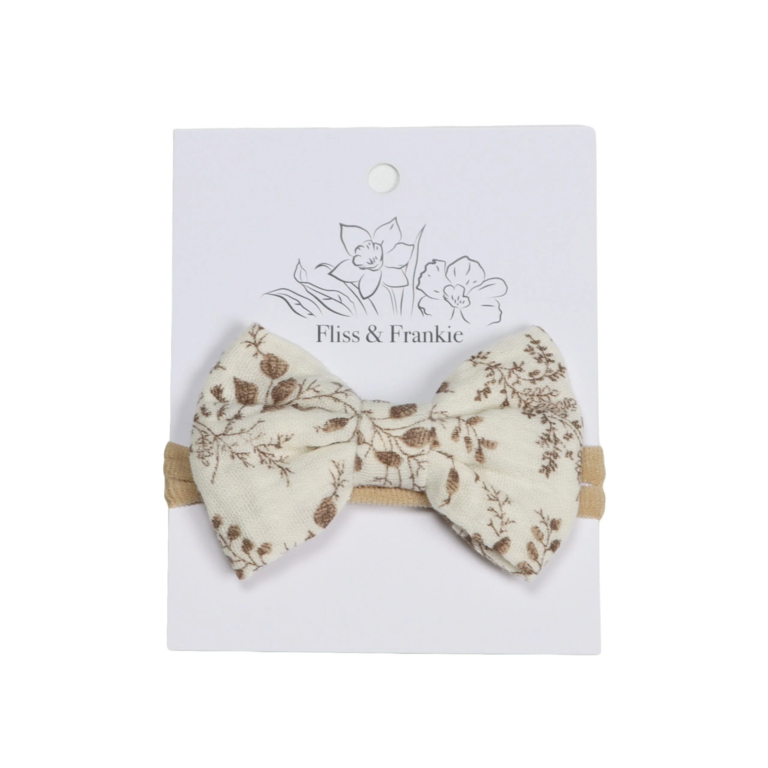 Fliss & Frankie Muslin Bow Headbands - Image 2