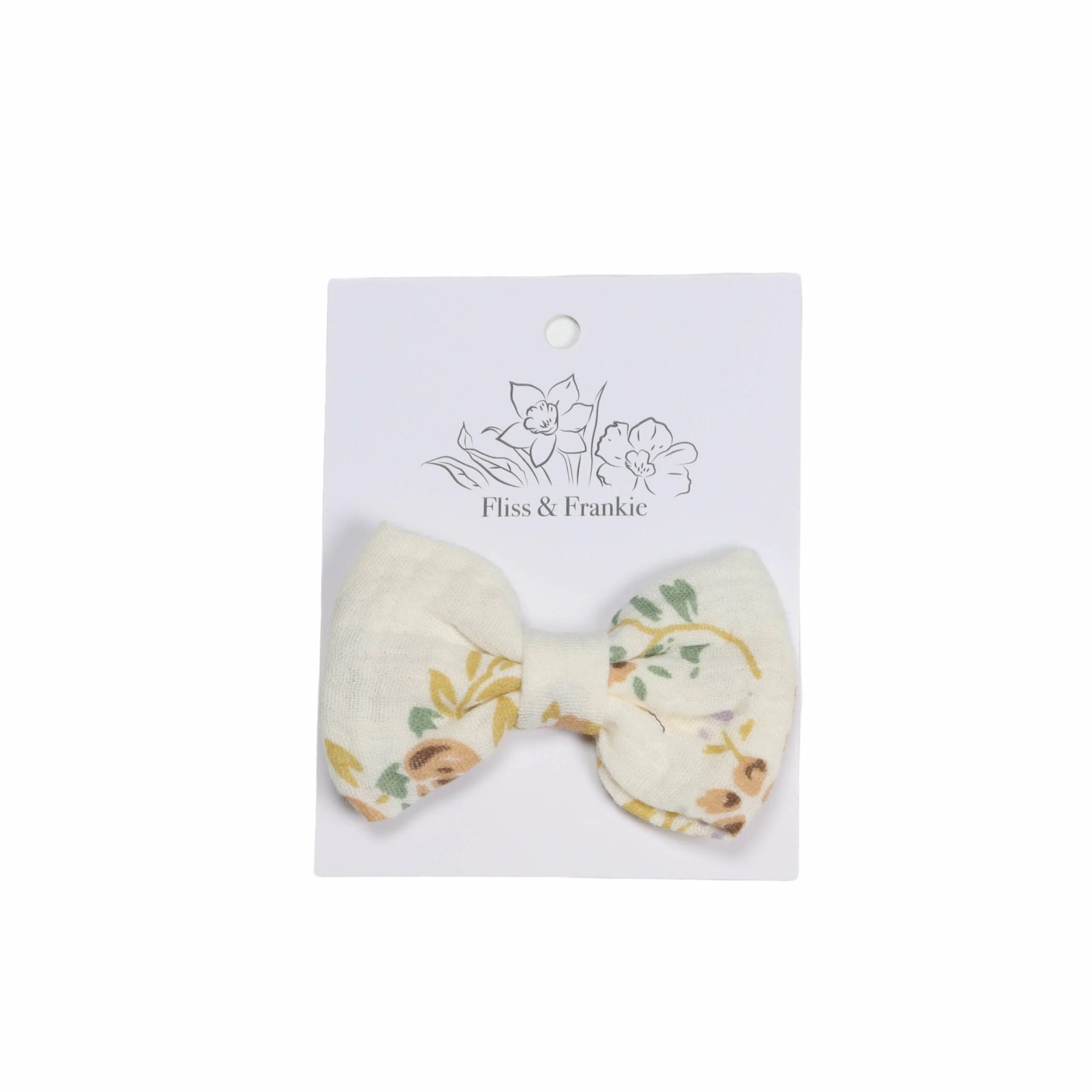 Fliss and Frankie Muslin Bow Clips - Image 7