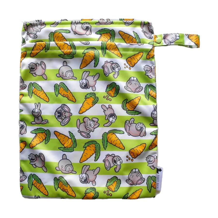 Fluffy Ducks Premium Double Pocket Wet Bag - Image 3