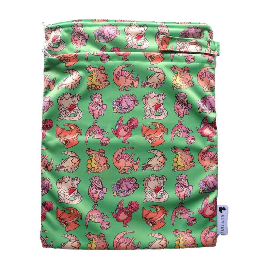 Fluffy Ducks Premium Double Pocket Wet Bag - Image 4