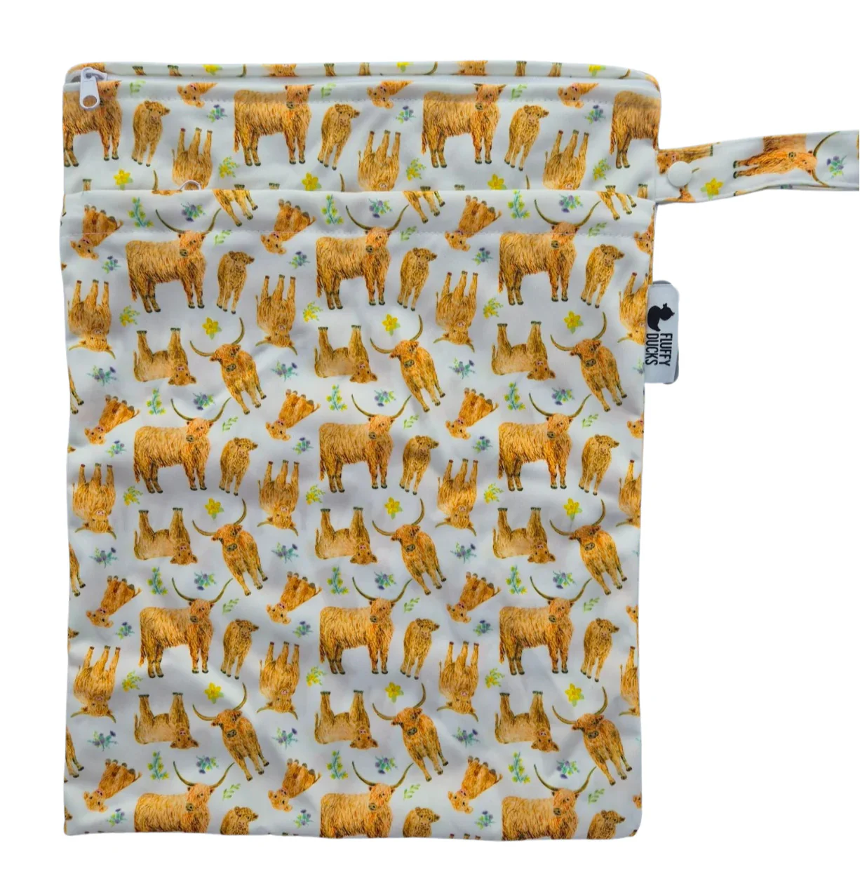 Fluffy Ducks Premium Double Pocket Wet Bag - Image 9