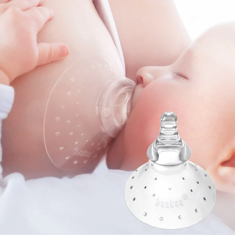 Haakaa Breast Feeding Nipple Shield- Round Shape - Image 2