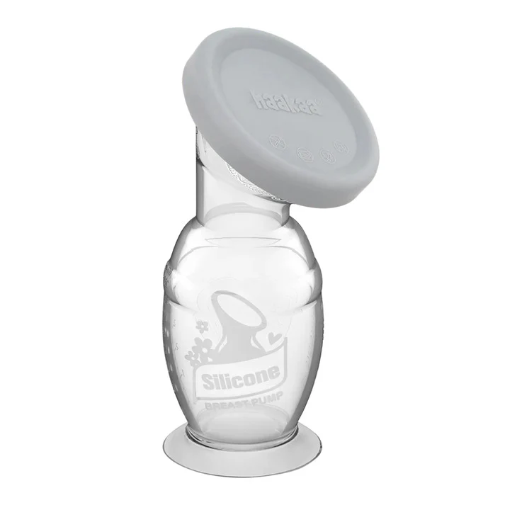 Haakaa Generation 2 100ml Silicone Breast Pump with Suction Base & Silicone Cap Gift Box - Image 2