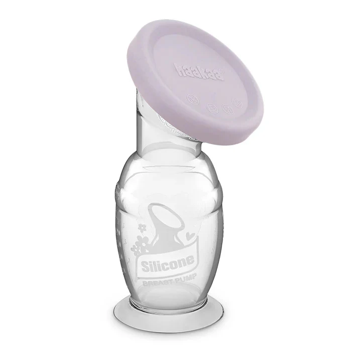 Haakaa Generation 2 100ml Silicone Breast Pump with Suction Base & Silicone Cap Gift Box - Image 3