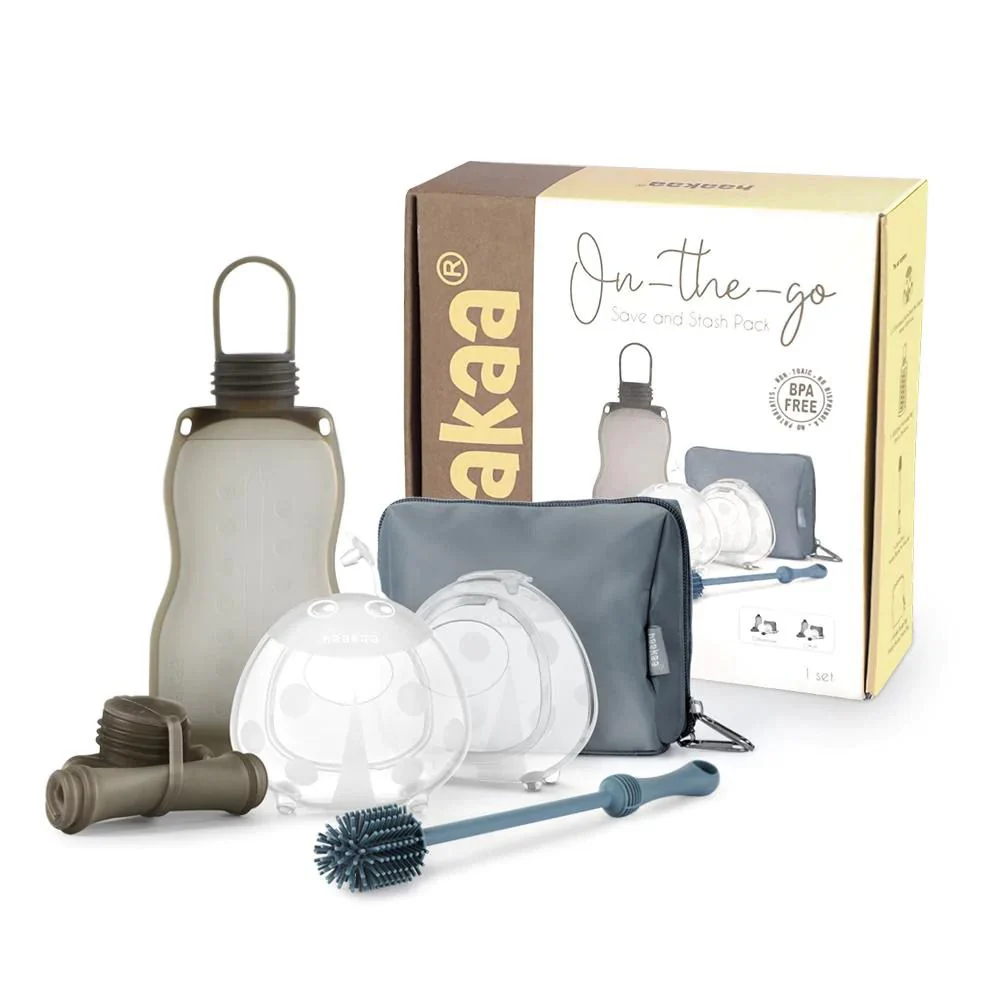 Haakaa On The Go Breast Milk Save and Stash Pack