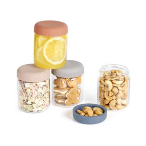 Haakaa Sealed Glass Jar Storage Set 210ml - Image 3