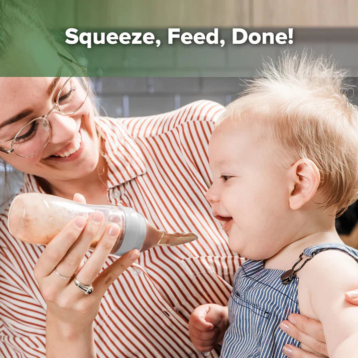 Haakaa Silicone Baby Food Dispensing Spoon (120ml) - Image 3