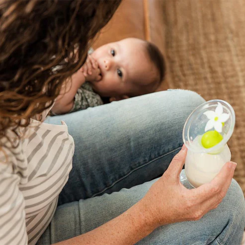 Haakaa Silicone Breast Pump Flower Stopper - Image 10