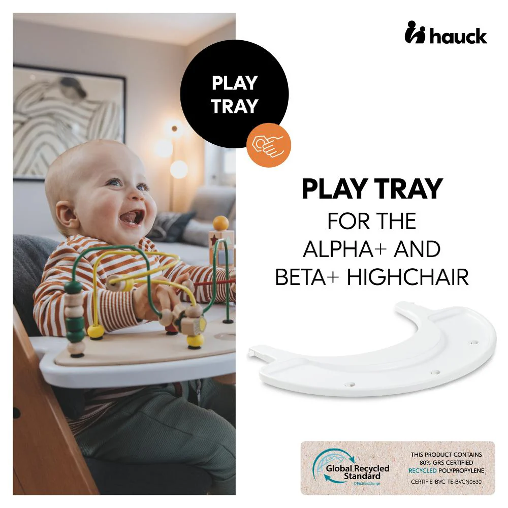 Hauck Alpha Play Tray White - Image 2