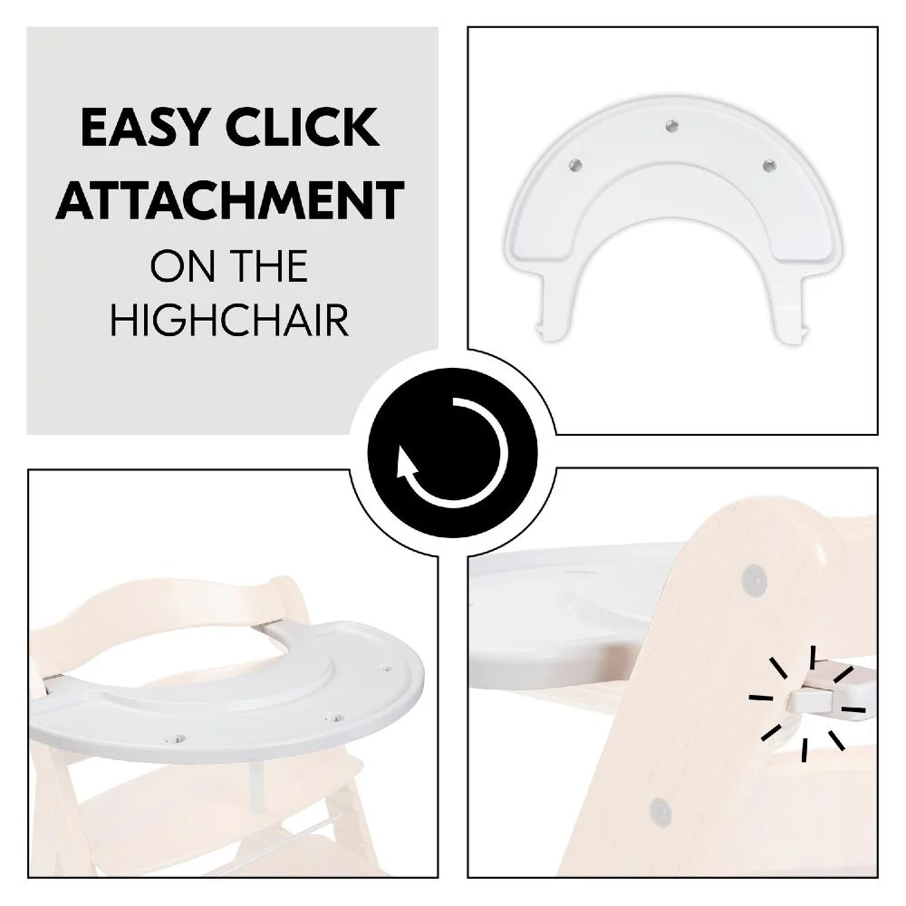 Hauck Alpha Play Tray White - Image 3