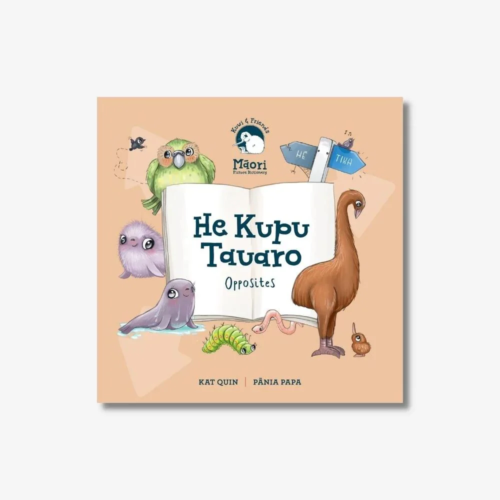 He Kupu Tauaro - Opposites Board Book