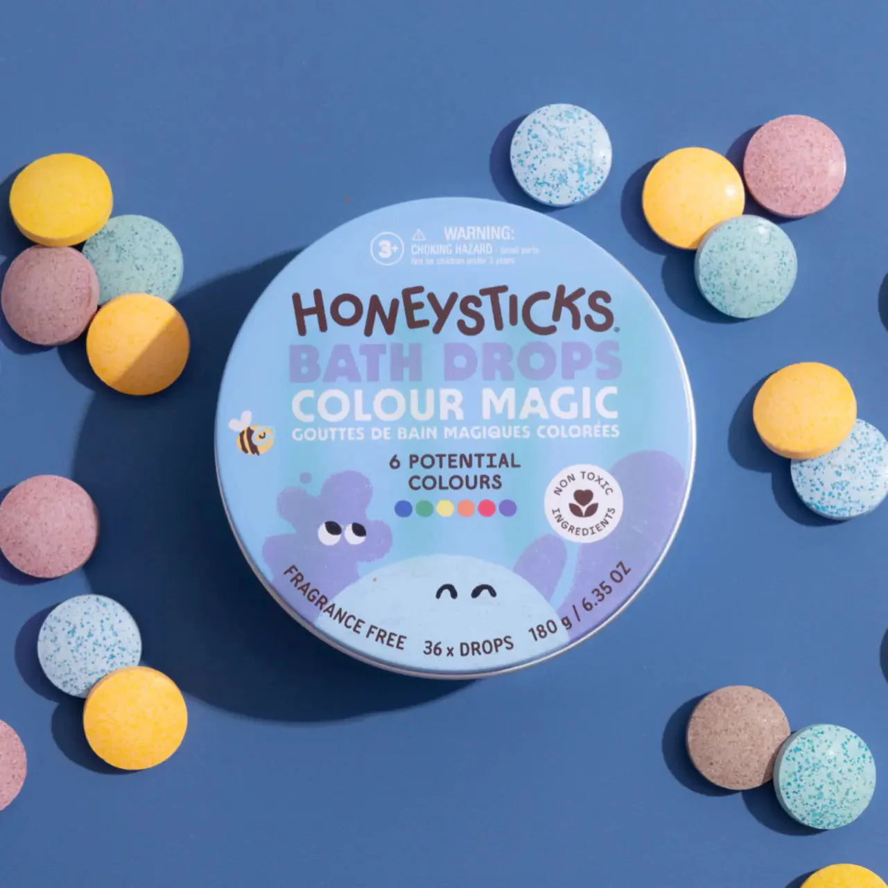 Honeysticks Bath Drops Colour Magic 36pk - Image 2
