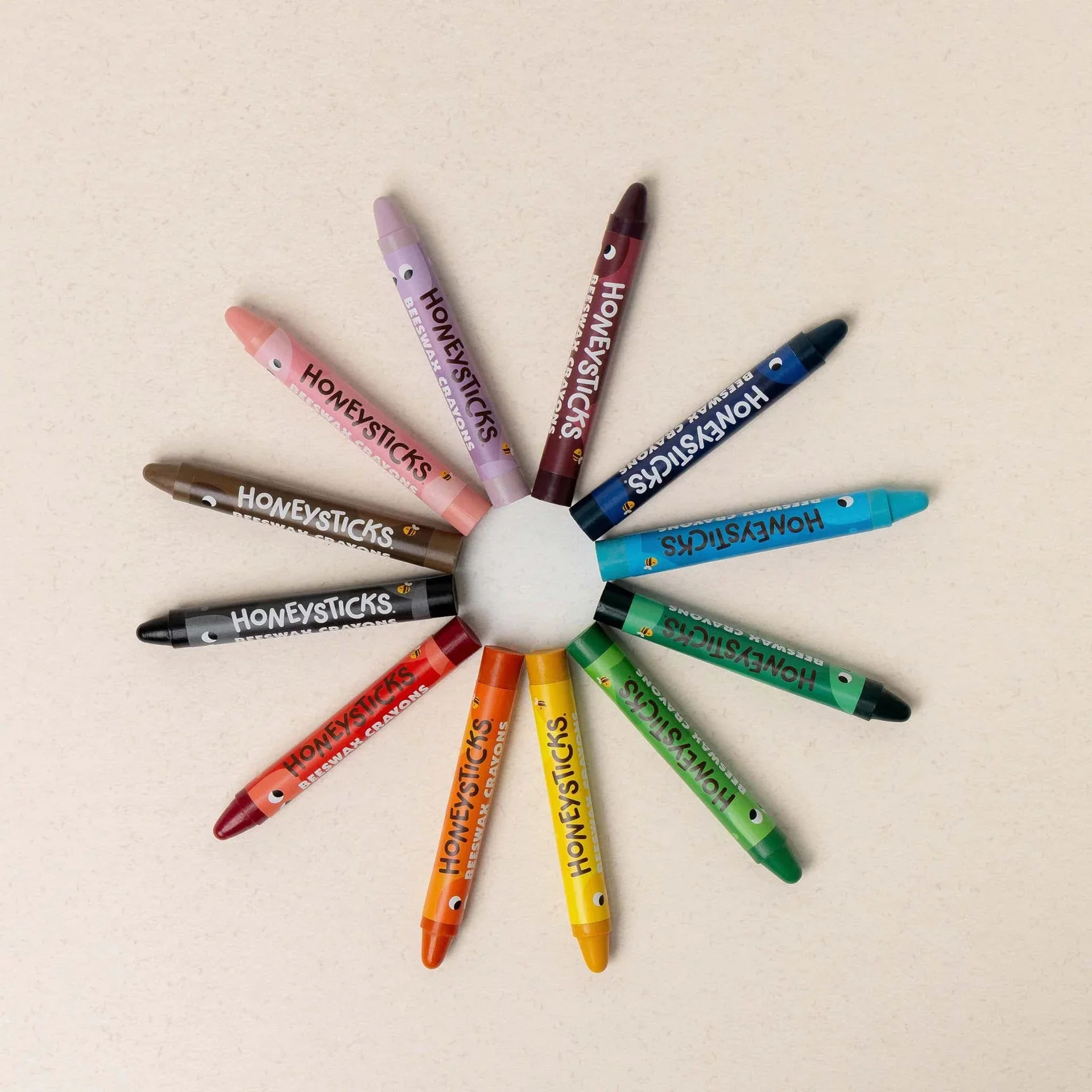 Honeysticks Beeswax Crayons Jumbos 12pk - Image 3