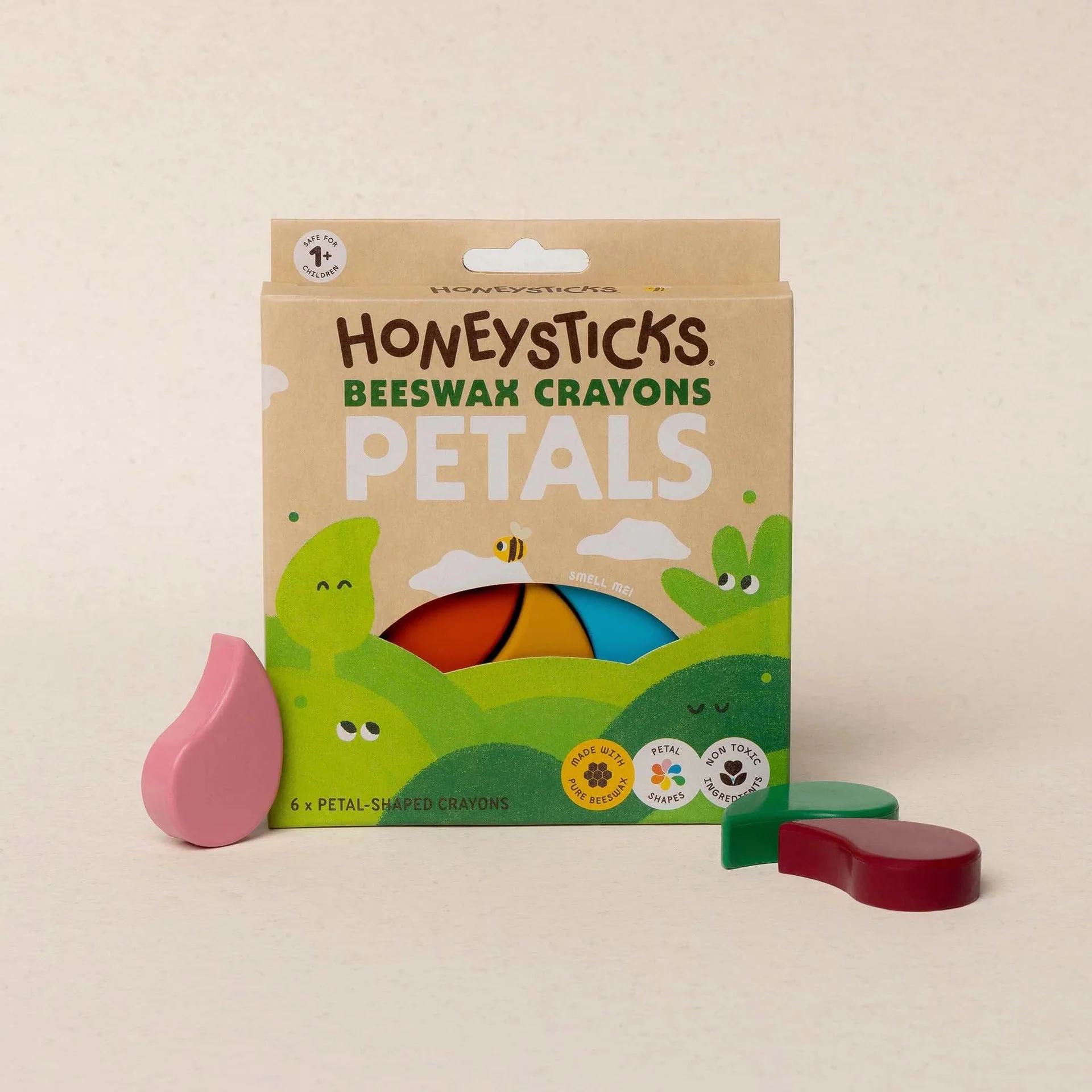 Honeysticks Beeswax Crayons Petals 6pk - Image 2