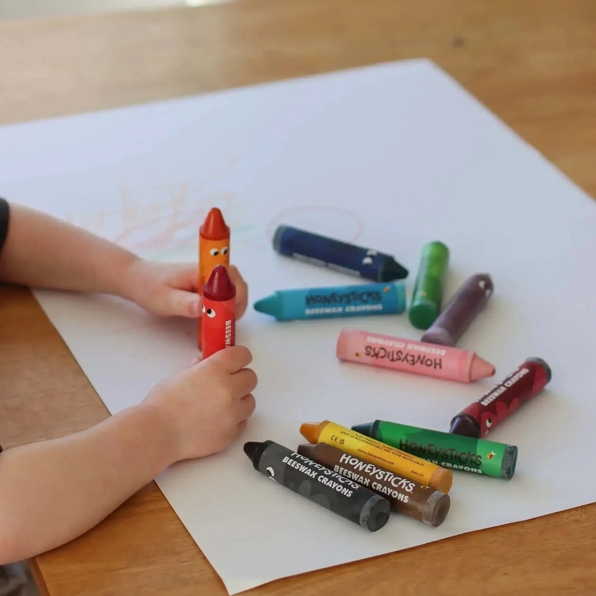 Honeysticks Beeswax Crayons Super Jumbos 7pk - Image 5