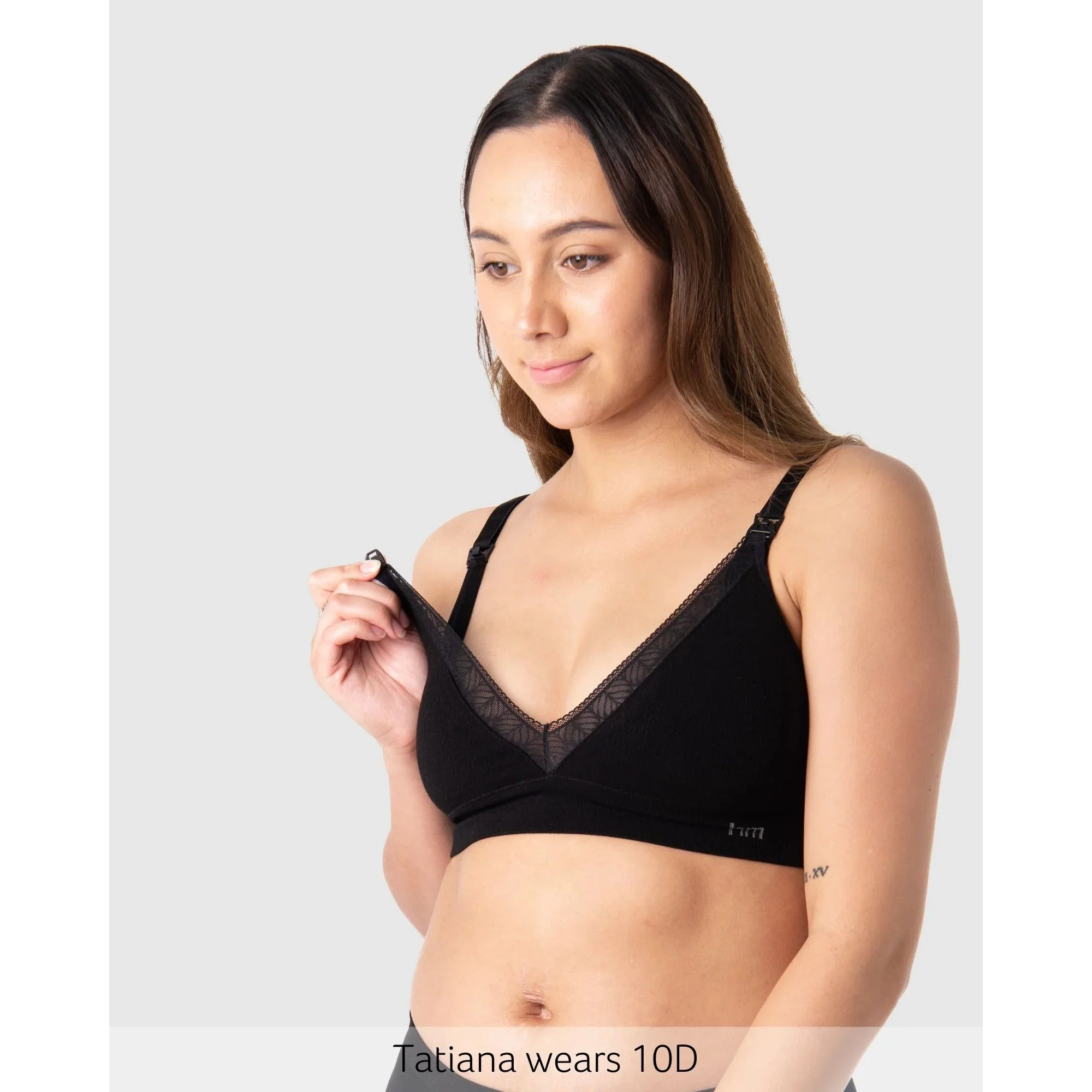 Hotmilk Caress FlexFit Nursing Bra - Black - Image 3