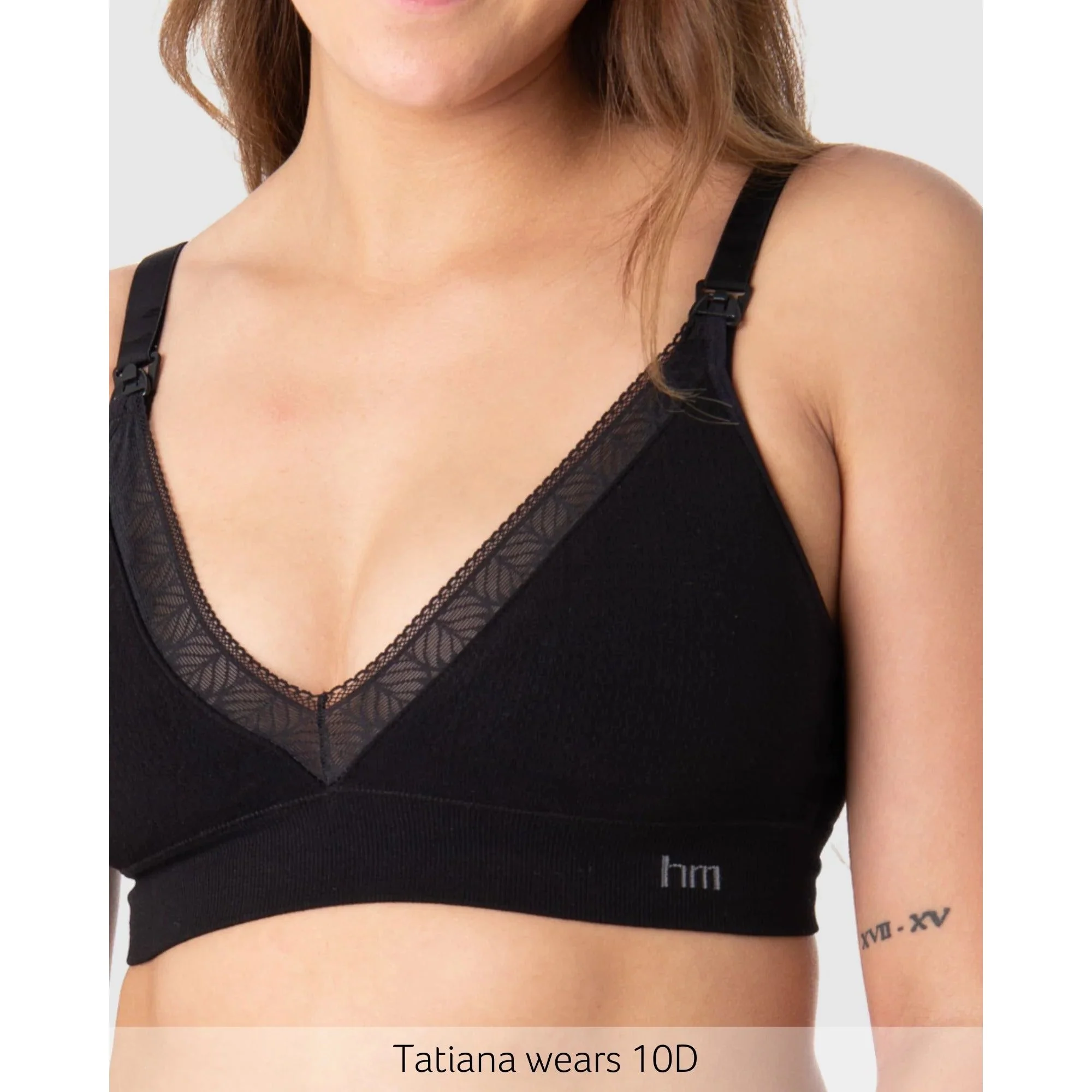 Hotmilk Caress FlexFit Nursing Bra - Black - Image 4