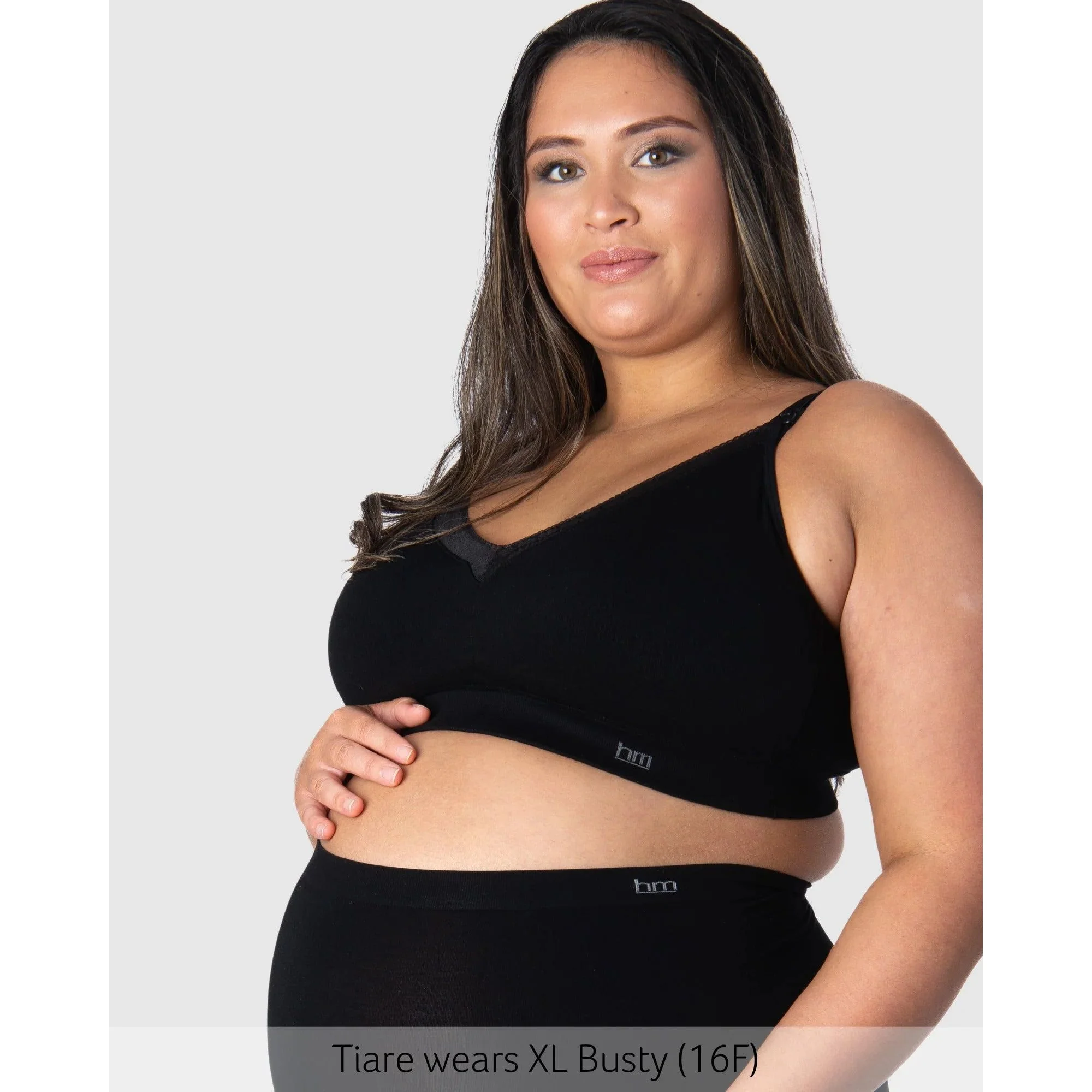 Hotmilk Caress FlexFit Nursing Bra - Black Busty - Image 3