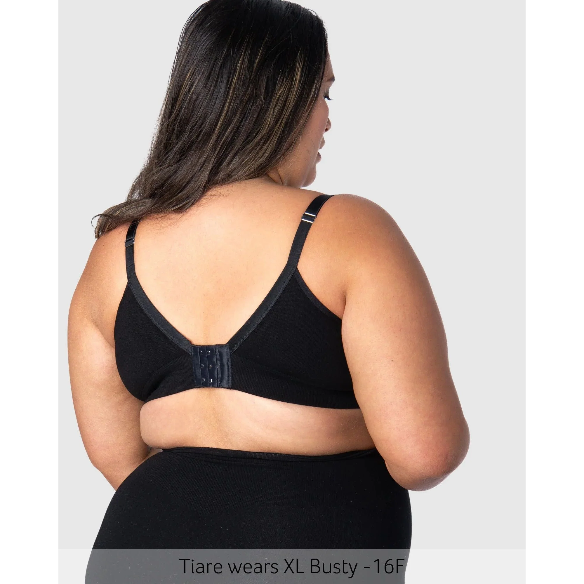 Hotmilk Caress FlexFit Nursing Bra - Black Busty - Image 4
