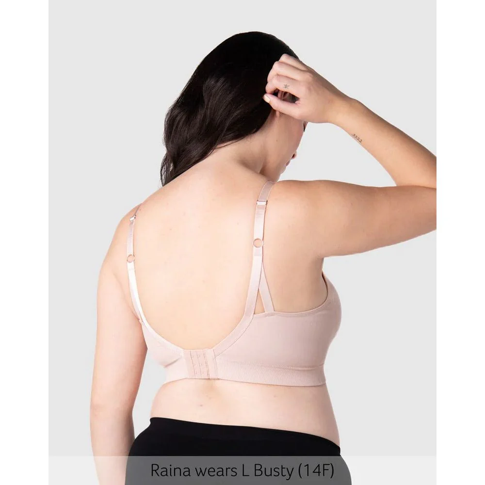 Hotmilk My Necessity 2.0 FlexFit Nursing Bra - Ballet Pink Busty - Image 4