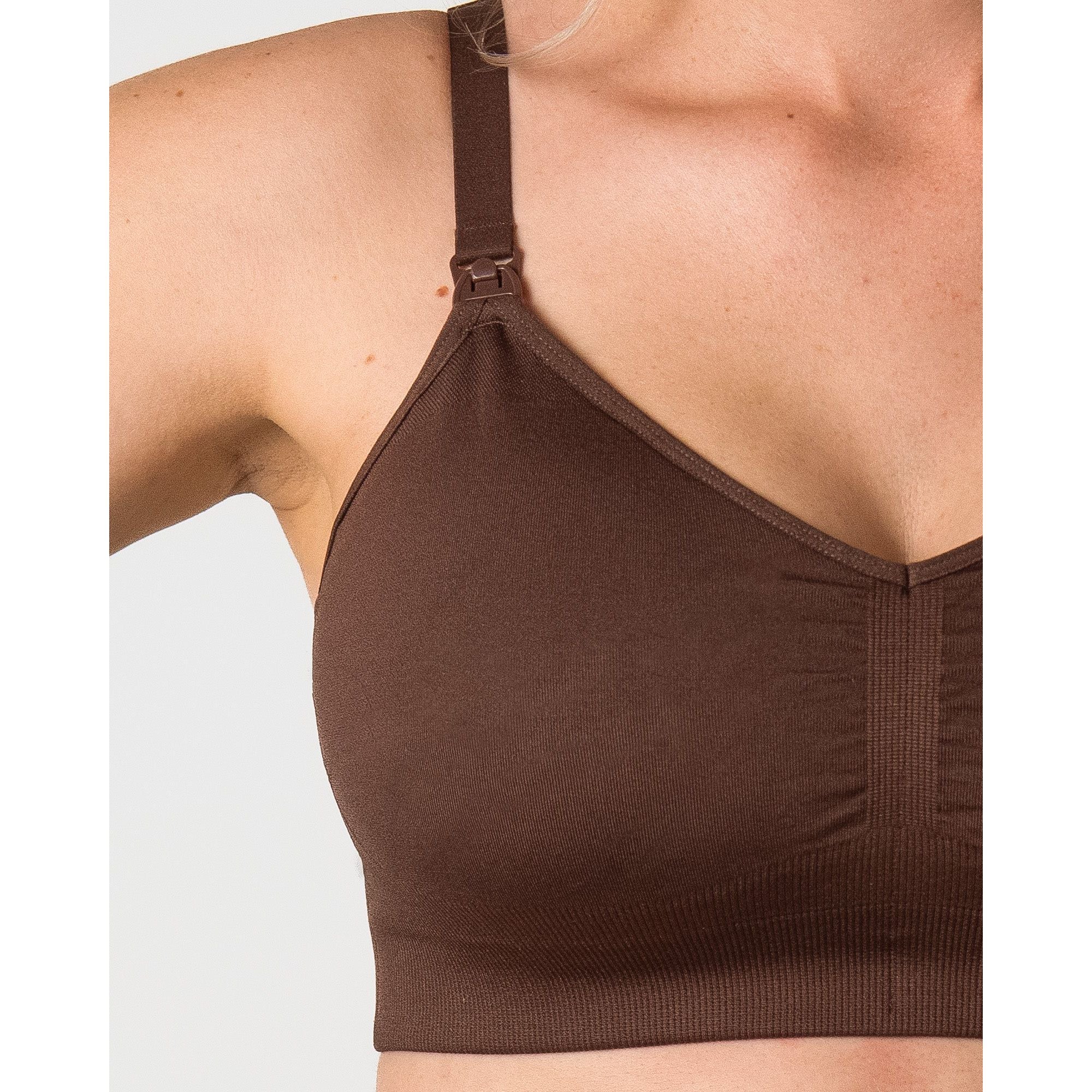 Hotmilk My Necessity 2.0 FlexFit Nursing Bra - Chocolate - Image 5