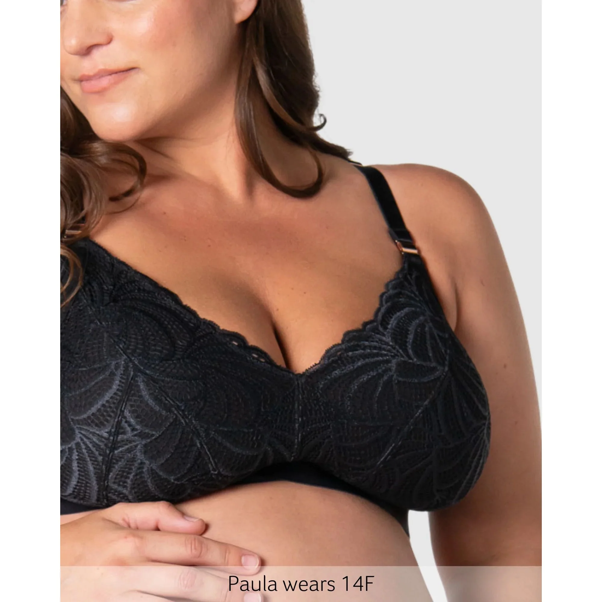 Hotmilk Warrior 2.0 FlexFit Nursing Bra - Black