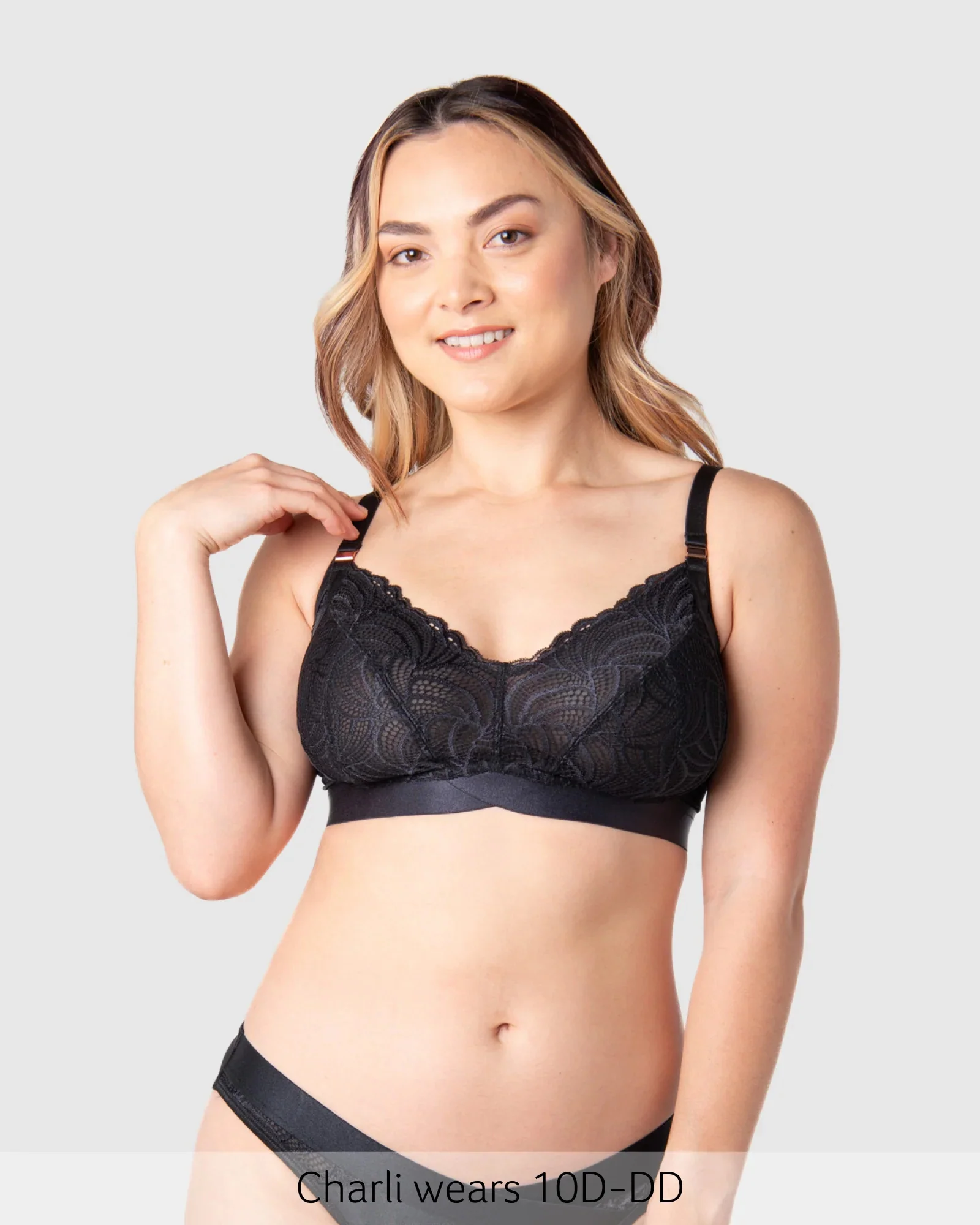Hotmilk Warrior 2.0 FlexFit Nursing Bra - Black - Image 5