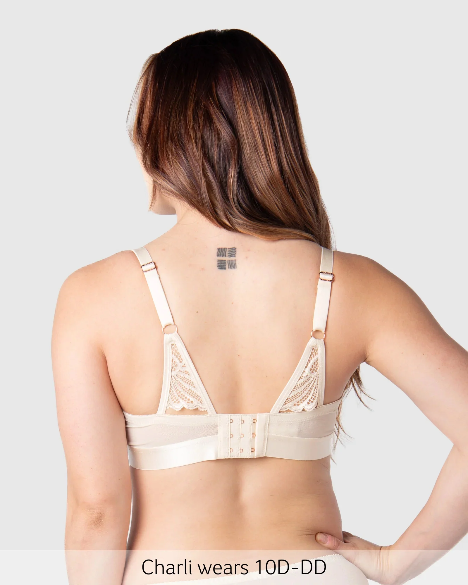 Hotmilk Warrior 2.0 FlexFit Nursing Bra - Ivory - Image 3