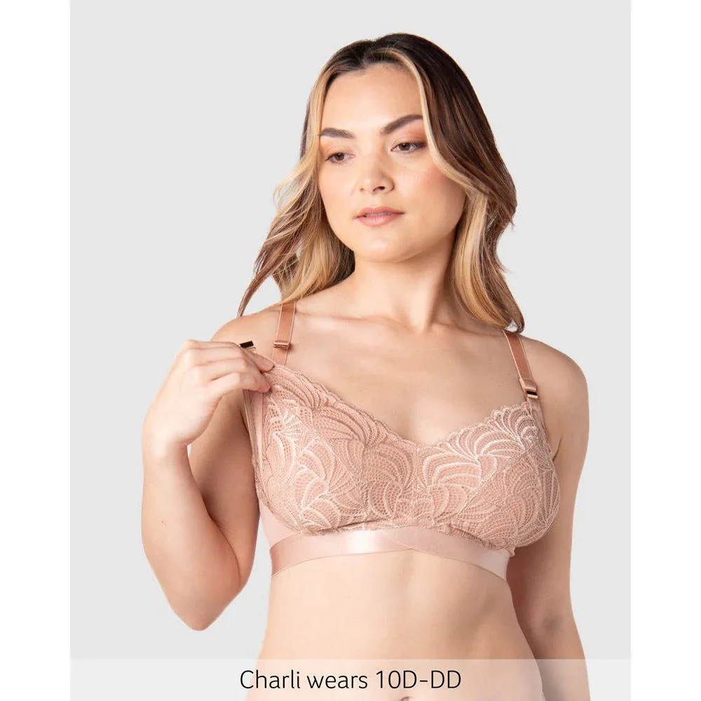 Hotmilk Warrior Plunge 2.0 Nursing Bra - Bronze - Image 4