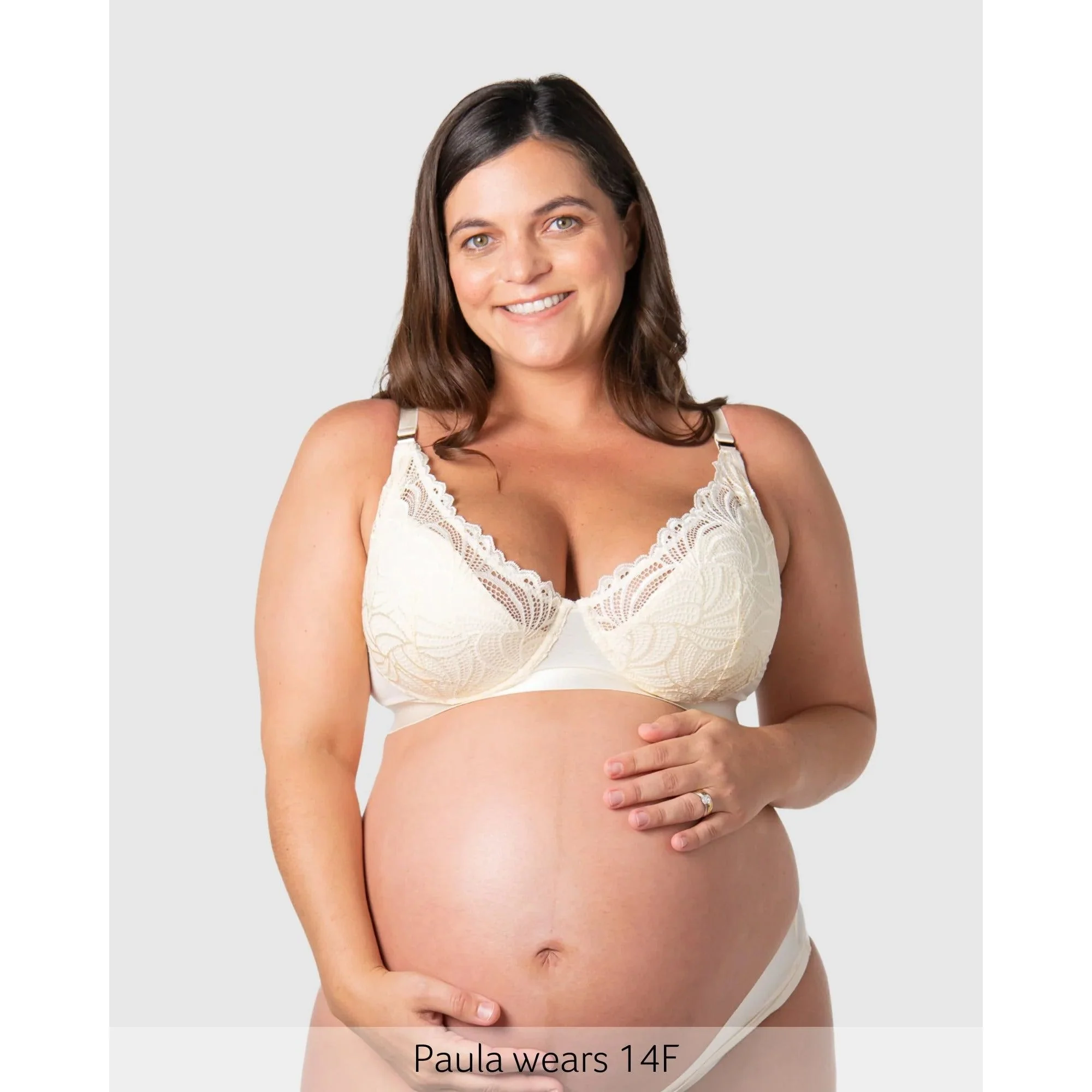 Hotmilk Warrior Plunge 2.0 Nursing Bra - Ivory