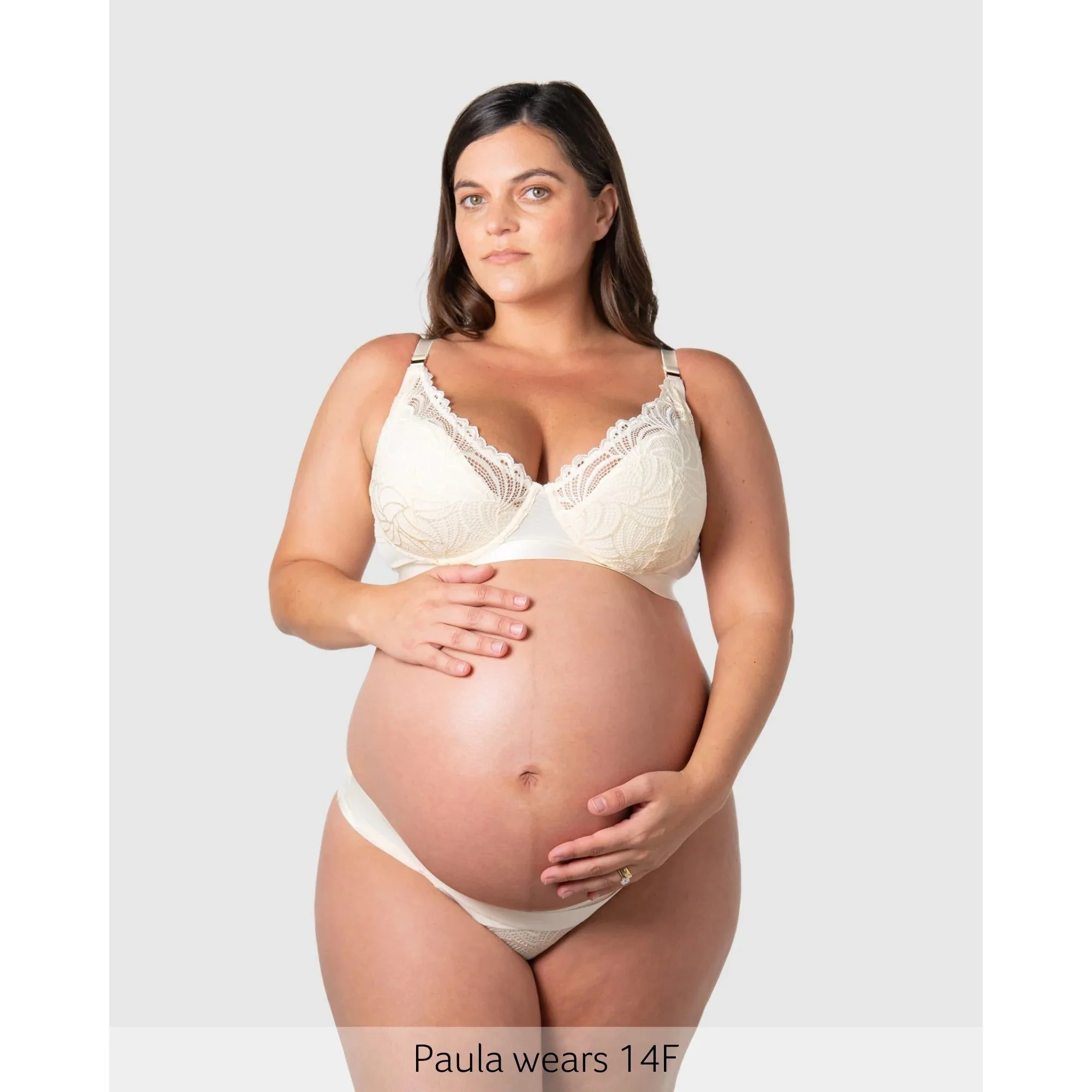 Hotmilk Warrior Plunge 2.0 Nursing Bra - Ivory - Image 3