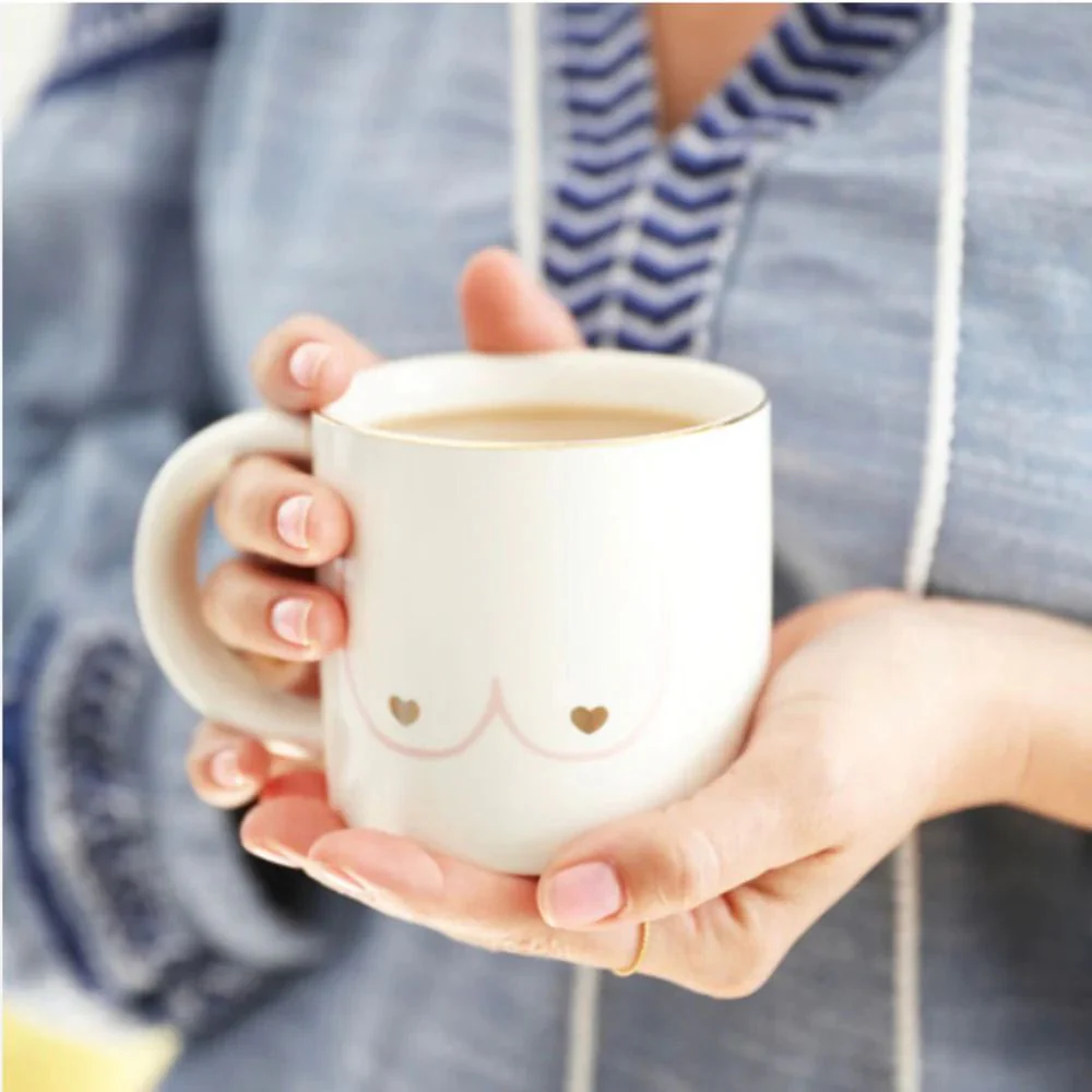 HotTea Mama Girl Power Boobies Mug - Image 2