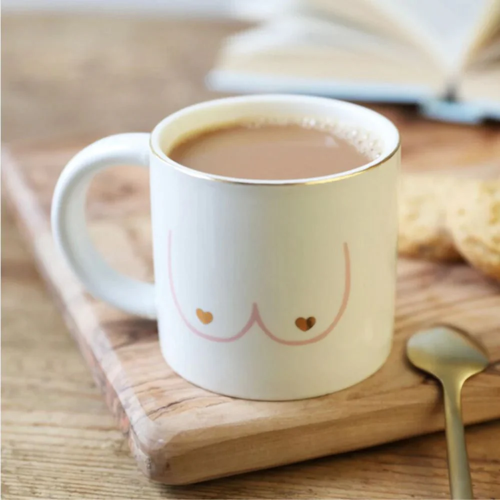 HotTea Mama Girl Power Boobies Mug - Image 3